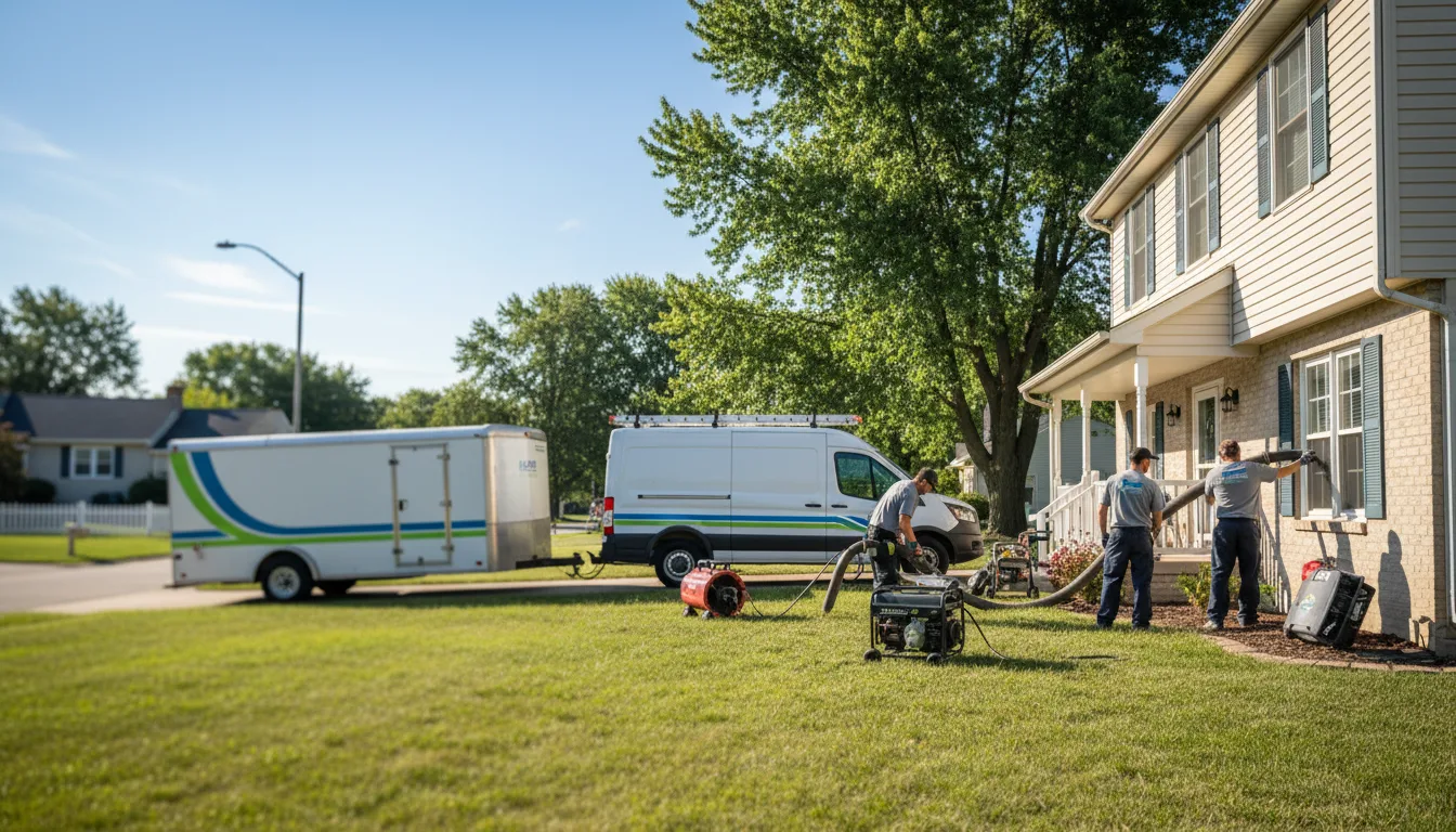 Flooded Basement Restoration And Cleanup With Repair in Red Wing, MN near me